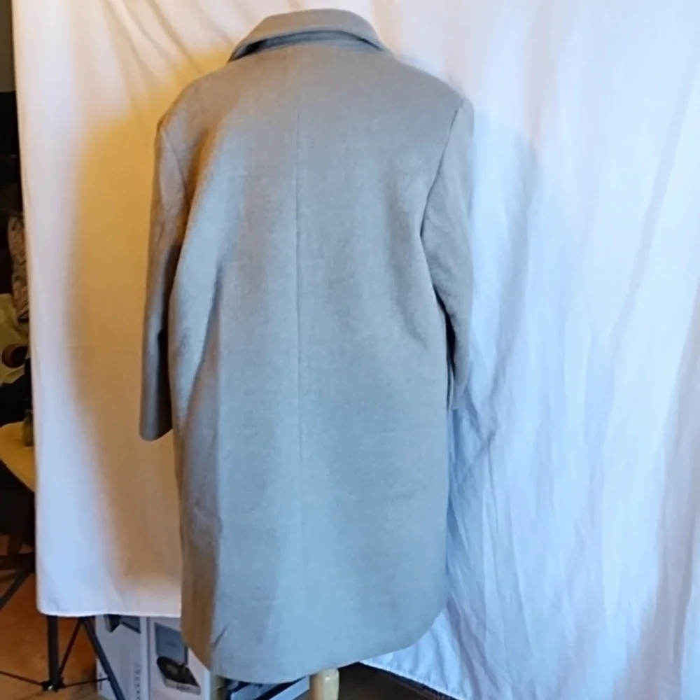 Evan Laforet gray wool coat. Size S